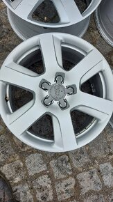 17" 8JX17 ET39 ORIGINÁLNÍ SADA ALU DISKŮ AUDI - 2