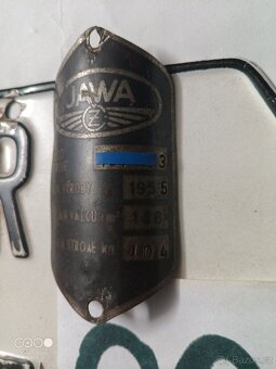 Doklady papíry Jawa ČZ - 2