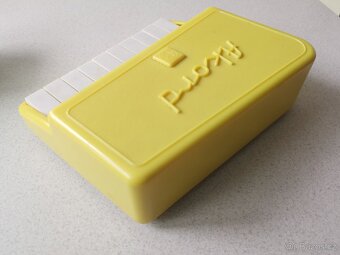 Staré dětské plastové pianko,klavírek akord - 2