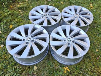 Sada originálních alu disků Škoda Turbine - 7,5Jx18" - 5x11 - 2