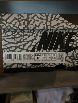 Nike Jordan 1 White Cement - 2