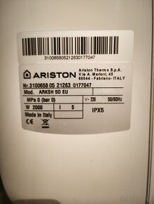 Ariston ohřívač vody 5l - 2