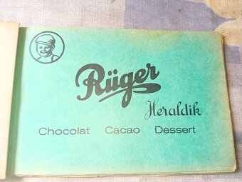 Čokoláda, žvýkačky obal kartičky ruger-chocolat - 2