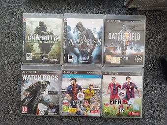 PS3 Slim 320GB, originál ovladač + 6 her / PlayStation 3 - 2