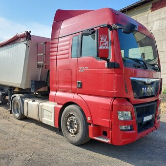 Souprava MAN TGX 18.480 + sklápěcí návěs Schmitz SKI 24 - 2