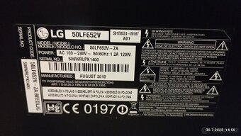 Televize LG 128cm 50LF652V - 2