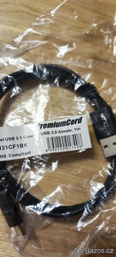 kabel USB 3.1 C/M-USB 2.0 A/M nový - 2