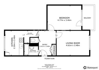 Milovice, prodej bytu 2+1 s lodžií, 60 m2, okr. Nymburk - 2