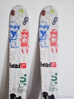 Dětský lyžařský set – lyže 107 cm + lyžáky 21,5 / 259 mm - 2