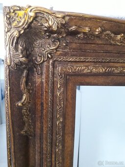 Zrcadlo ve starožitném rámu - 2