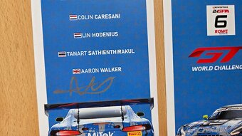 24H SPA 2025 Mercedes AMG GT Get Speed 6 autogramkarty - 2