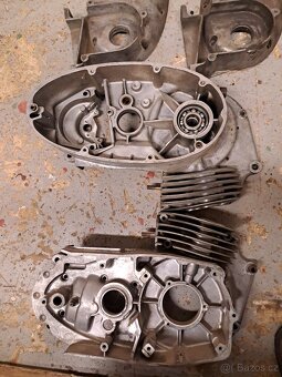 Kartery a dily ČZ 502 skútr - 2