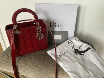 Kabelka Lady Dior střední velikosti - 2