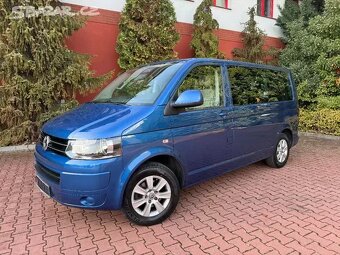 VW Multivan T5 2.0 TDI 103kW,7.sedadel,Webasto,Tažné,1.Majit - 2