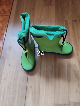 Boty 20,23, gumáky 24 - 2
