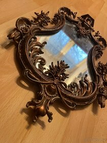 Starožitné litinové zrcadlo - 2