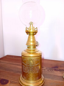 REZERVE - Prodám - Staré petrolejové lampy PIGEON LAMP - 2