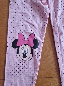 Nové dívčí legíny Mickey a Minnie 128 - 2