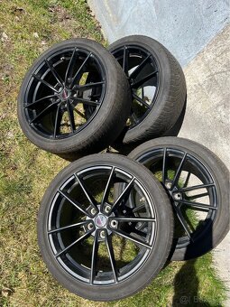 Borbet FF1 8x18 ET45 5x114,3 – deep black matt - 2