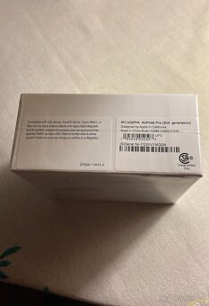 Apple AirPods Pro 2 (2. generace) – nové, nerozbalené - 2