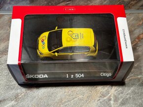Škoda Citigo Pompo - Abrex 1:43 limitovaná edice 504ks - 2