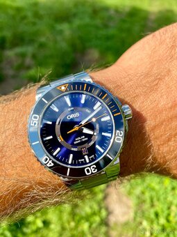 Hodinky Oris Aquis Staghorn (na tahu + gumový pásek) - 2