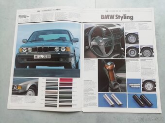 BMW E32 - katalog doplňků a příslušenství 1986 - 2