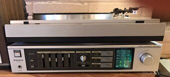 ZESILOVAČ SANYO JA-400 ,GRAMOFON GRUNDIG PS1600 (NOVÁ JEHLA) - 2