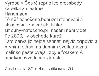 Crossbody kabelka srdcovka Eatme - 2