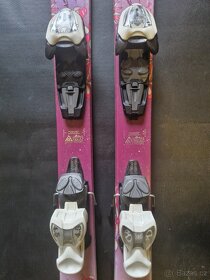 Dívčí lyže K2 124 cm, po kompletním servisu - 2
