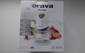ORAVA - Sekáček pro sekání ovoce, zeleniny, masa - NOVÝ - 2