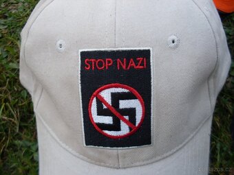 Kšiltovky "STOP NAZI" - nenošené - 2