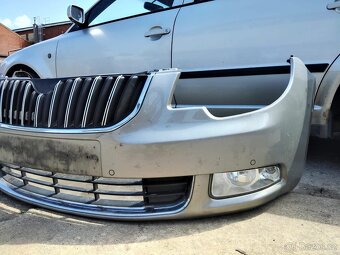 Škoda Superb 2 předface přední nárazník - 2