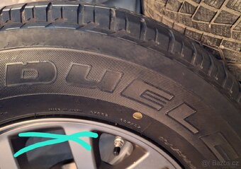 BRIDGESTONE DUELER 195 80 15 - 2