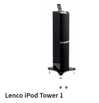 DESIGNová iPod věž "ne HiFi " - 2