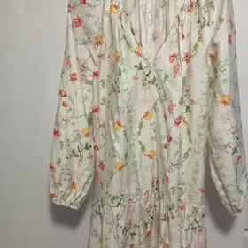 Dámské květované šaty Zn. H&M, vel. S (volný střih - 2