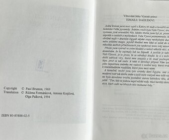 Knihy Brunton Paul/Šrímad/Zecharia Sitchin/Kefer - 2