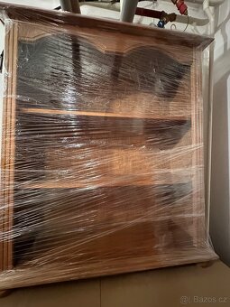 RUSTIKÁLNÍ KNIHOVNA DUB - 2