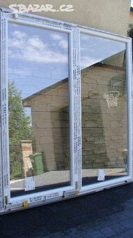 Francouzské posuvné okno 2000 x 2000 mm. Skladem - 2
