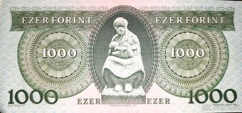 1000 forintů Maďarsko 1993 Pick #176b - 2