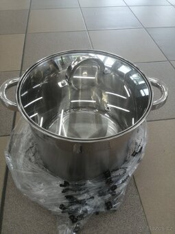 Gastro hrnec nerez velký objem 8litrů vhodny na indukci atd - 2