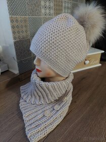 Set čepice s nákrčníkem - 2