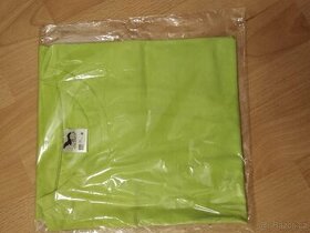 Nové tričko pánské zelené, vel. M - 2