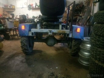 Traktůrek domácí vyroby - 2