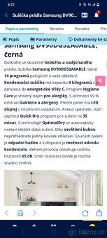 Sušička prádla Samsung - 2
