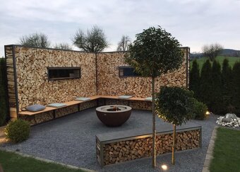 Corten zahradní doplňky - 2