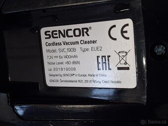 Sencor ruční vysavač - 2