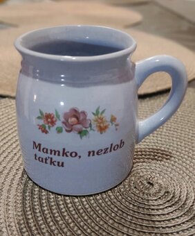 Hrnky keramické ruční výroba - nepoužité - 2