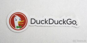Oficiální DuckDuckGo tričko, velikost M + nálepka - 2