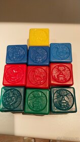 Kostky chemoplast, stavebnice, Lego,kostky - 2